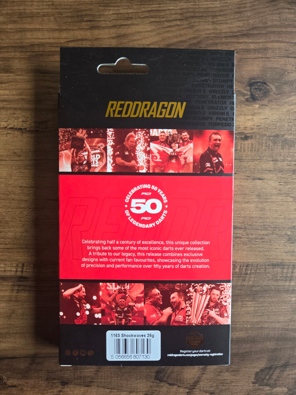 Red Dragon Shockwave 1 Darts
