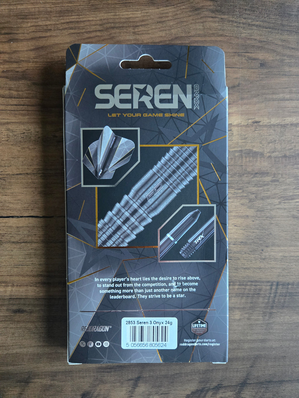 Red Dragon Seren 3 Onyx Darts