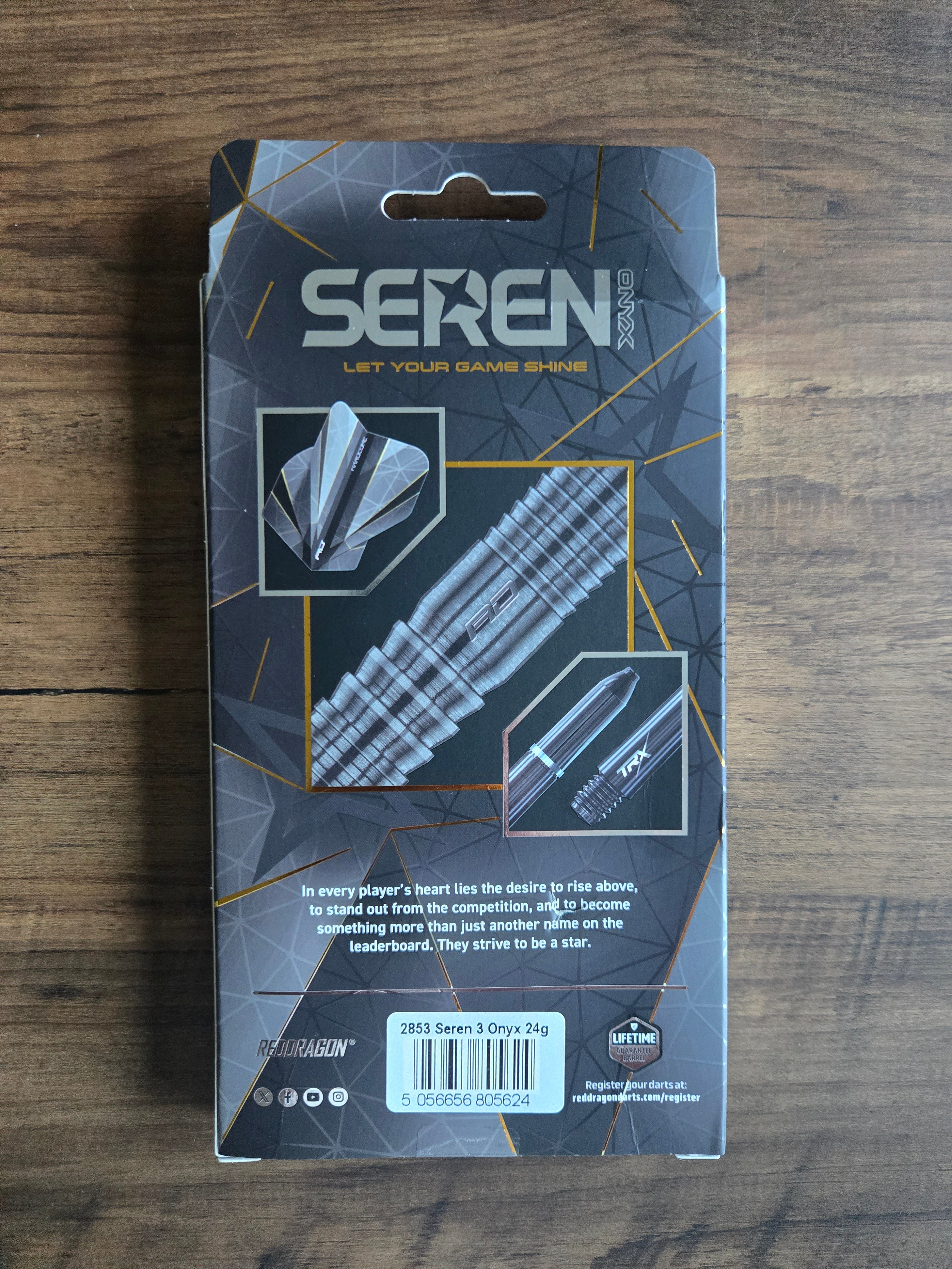 Red Dragon Seren 3 Onyx Darts