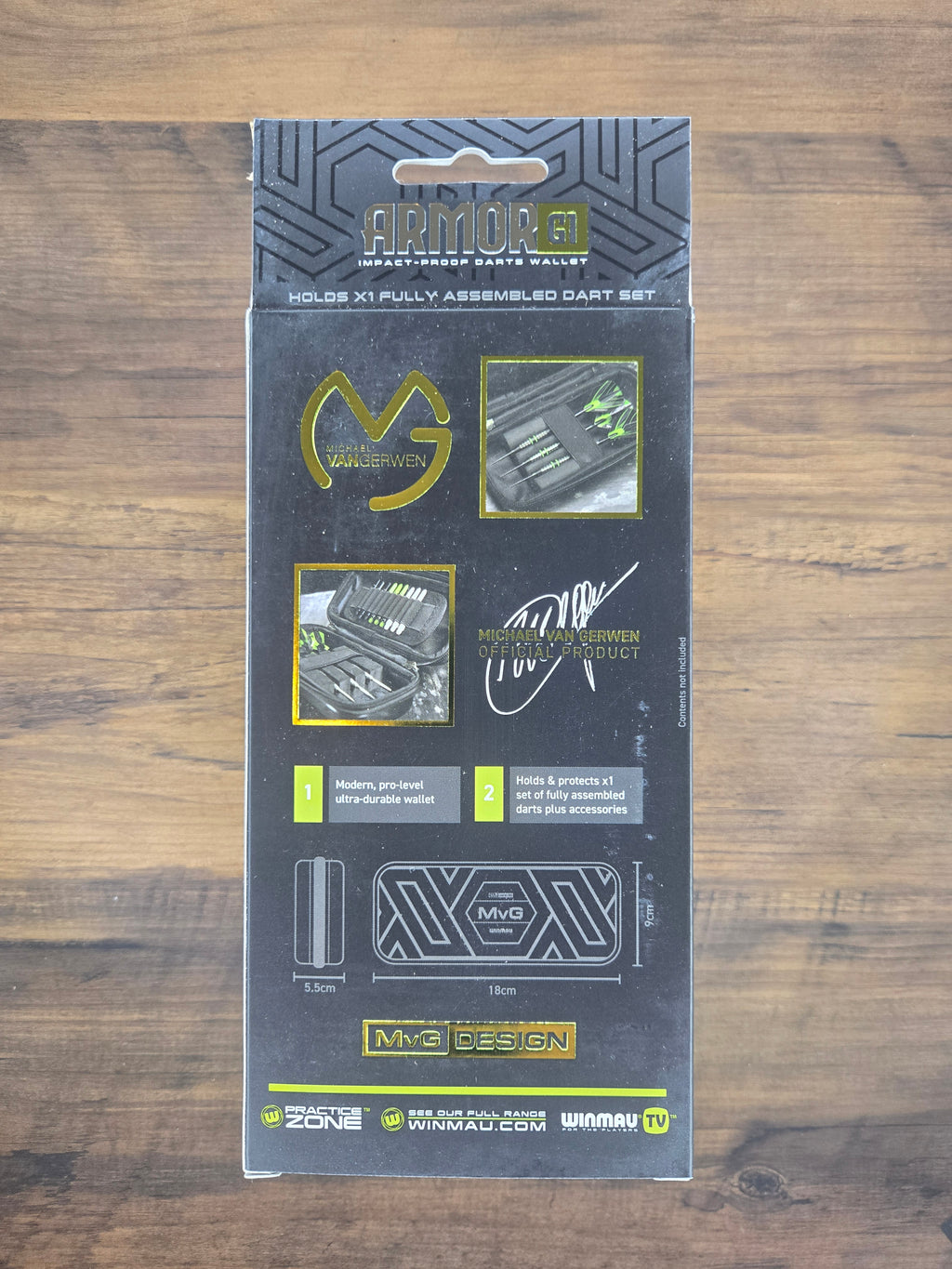 Winmau MvG - Armor G1 Darts Case