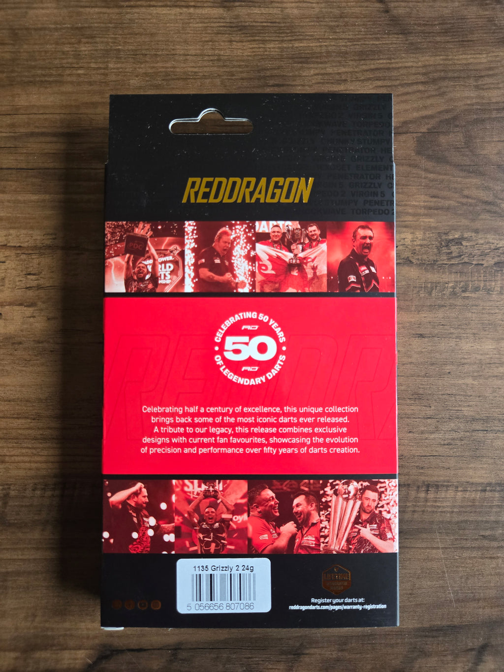 Red Dragon Grizzly 2 Darts