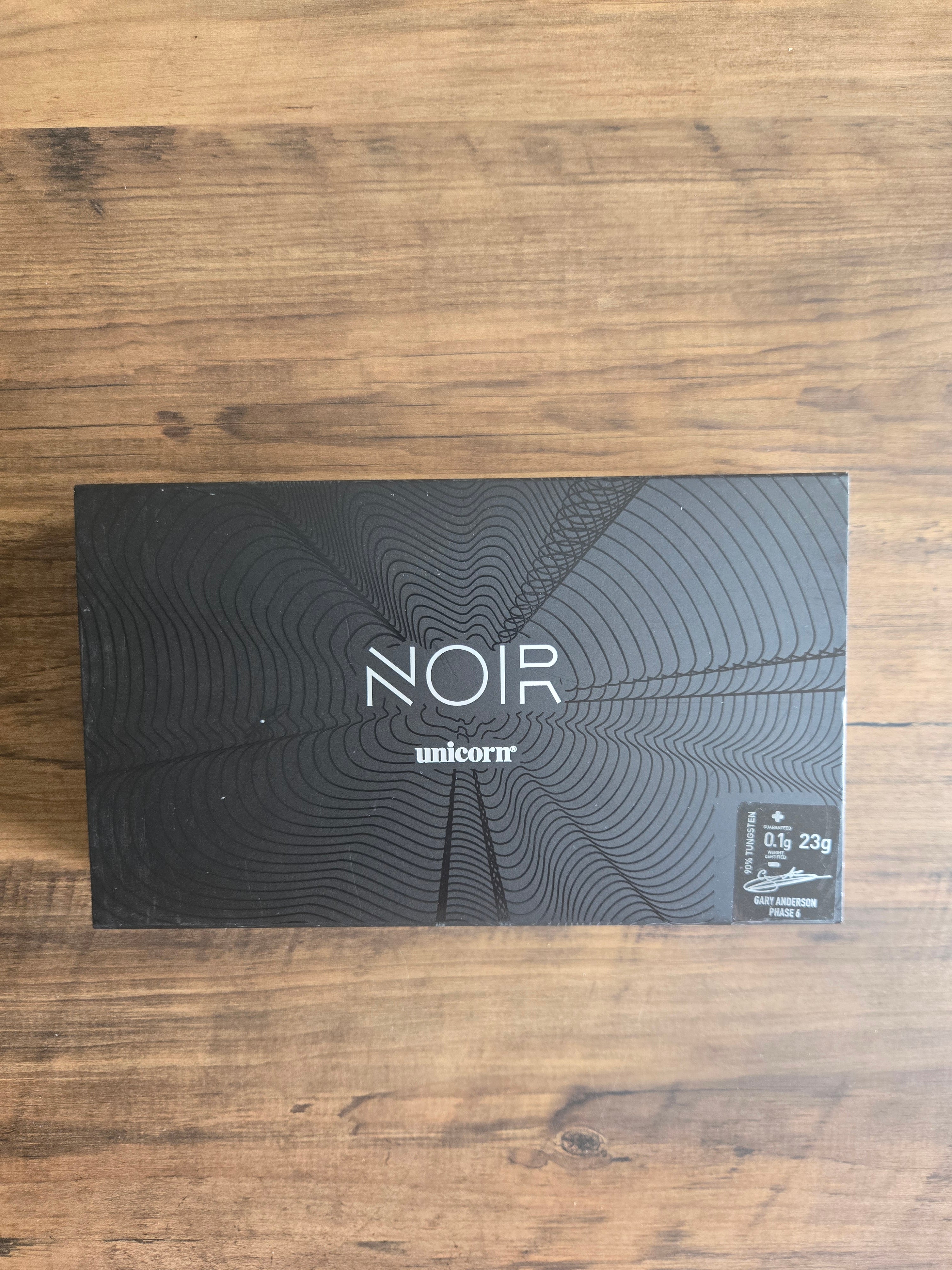 Unicorn Gary Anderson Noir Organic Phase 6 Darts