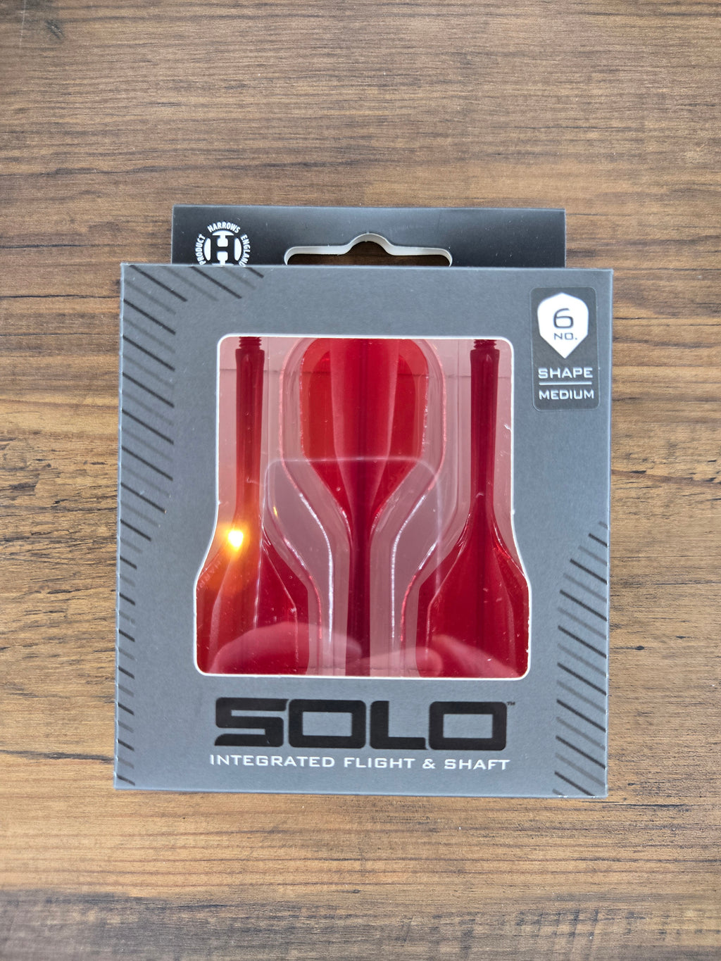 Harrows SOLO: Integrated Flight and Shaft - Black