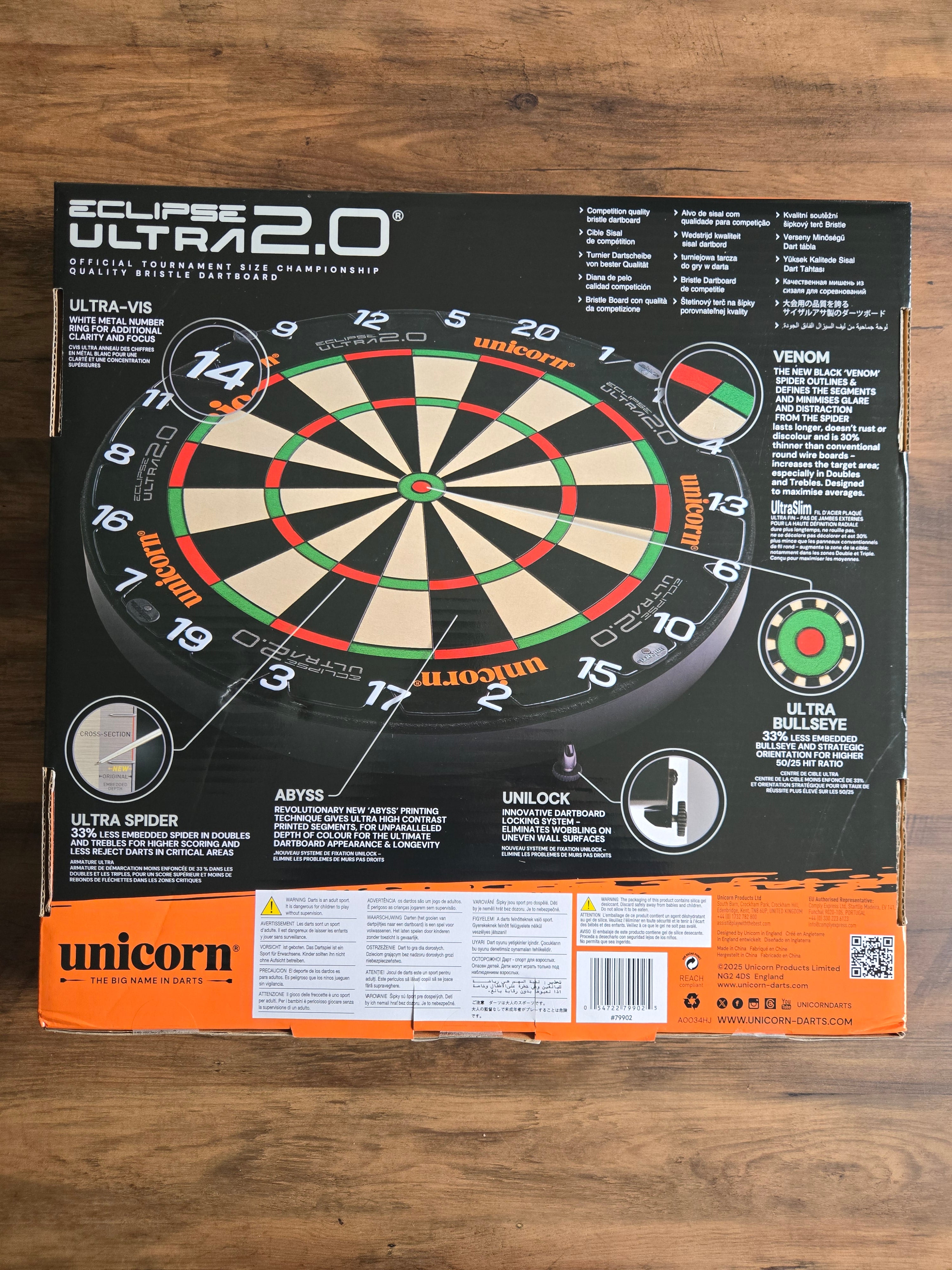 Unicorn Eclipse Ultra 2.0 Dartboard
