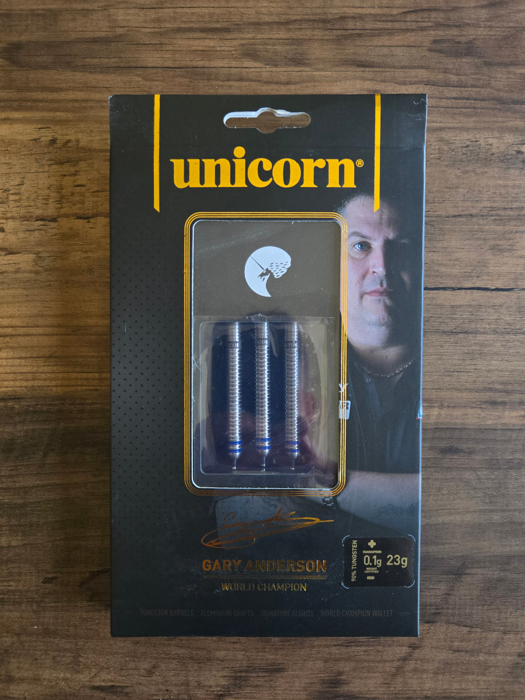 Unicorn Gary Anderson World Champion Darts