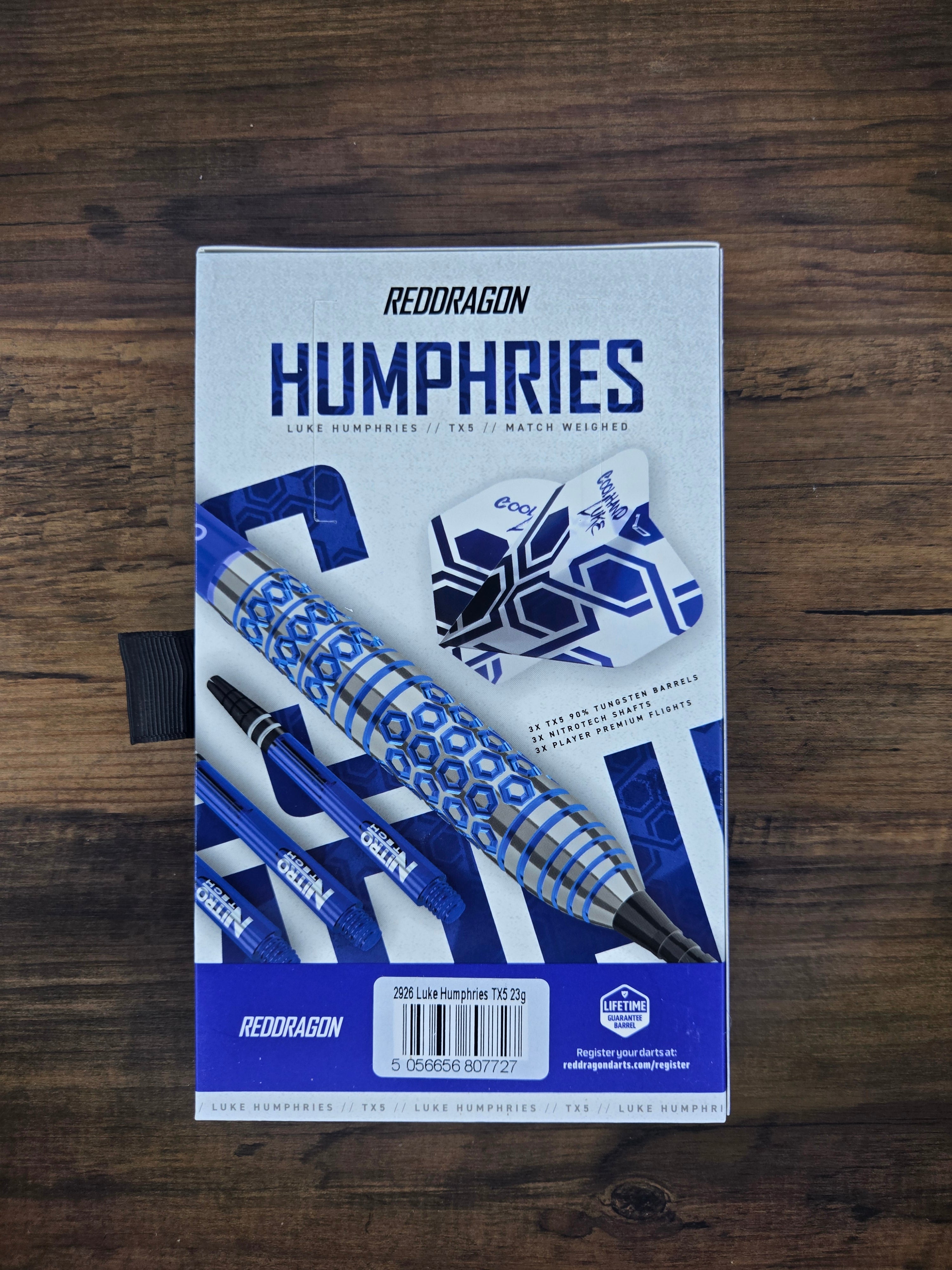Red Dragon Luke Humphries TX5 Darts