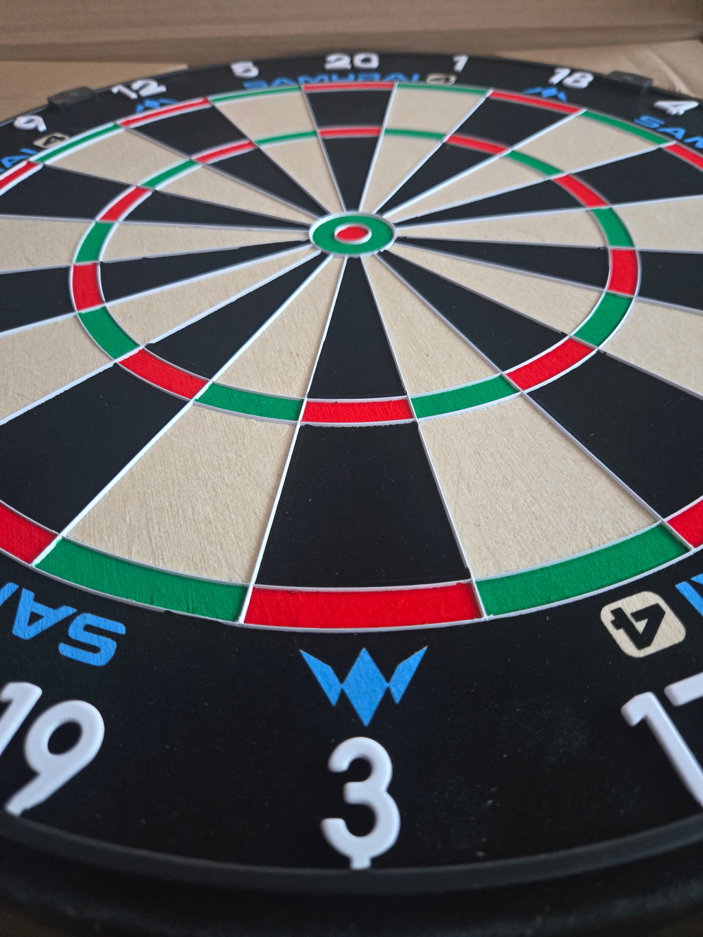 Mission Samurai 4 Dartboard - White Spider Edition