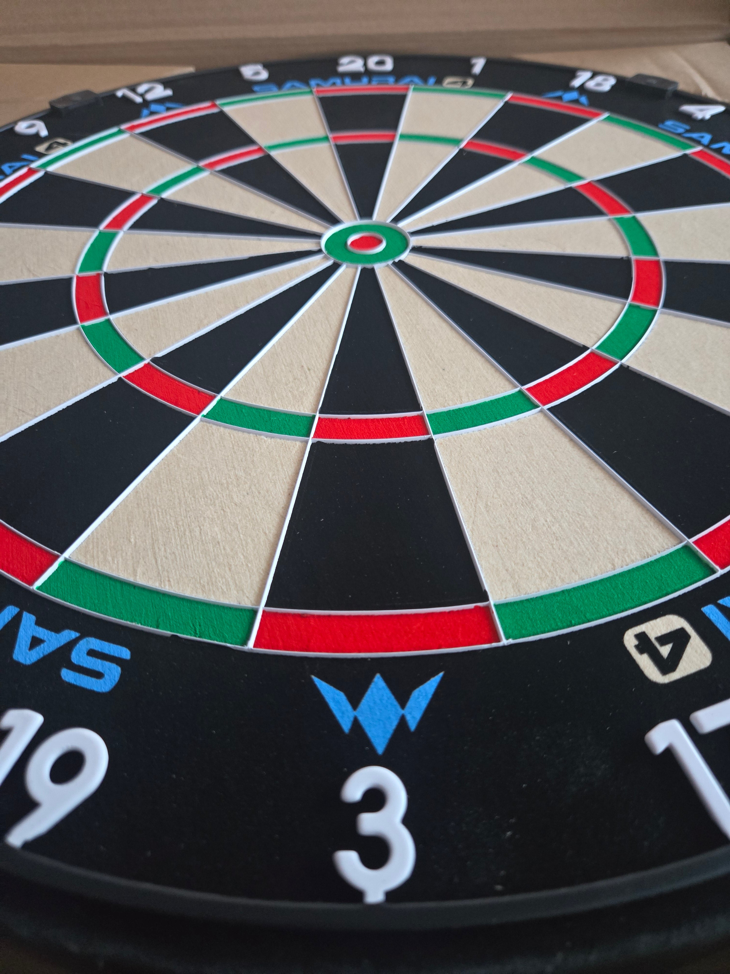 Mission Samurai 4 Dartboard - White Spider Edition