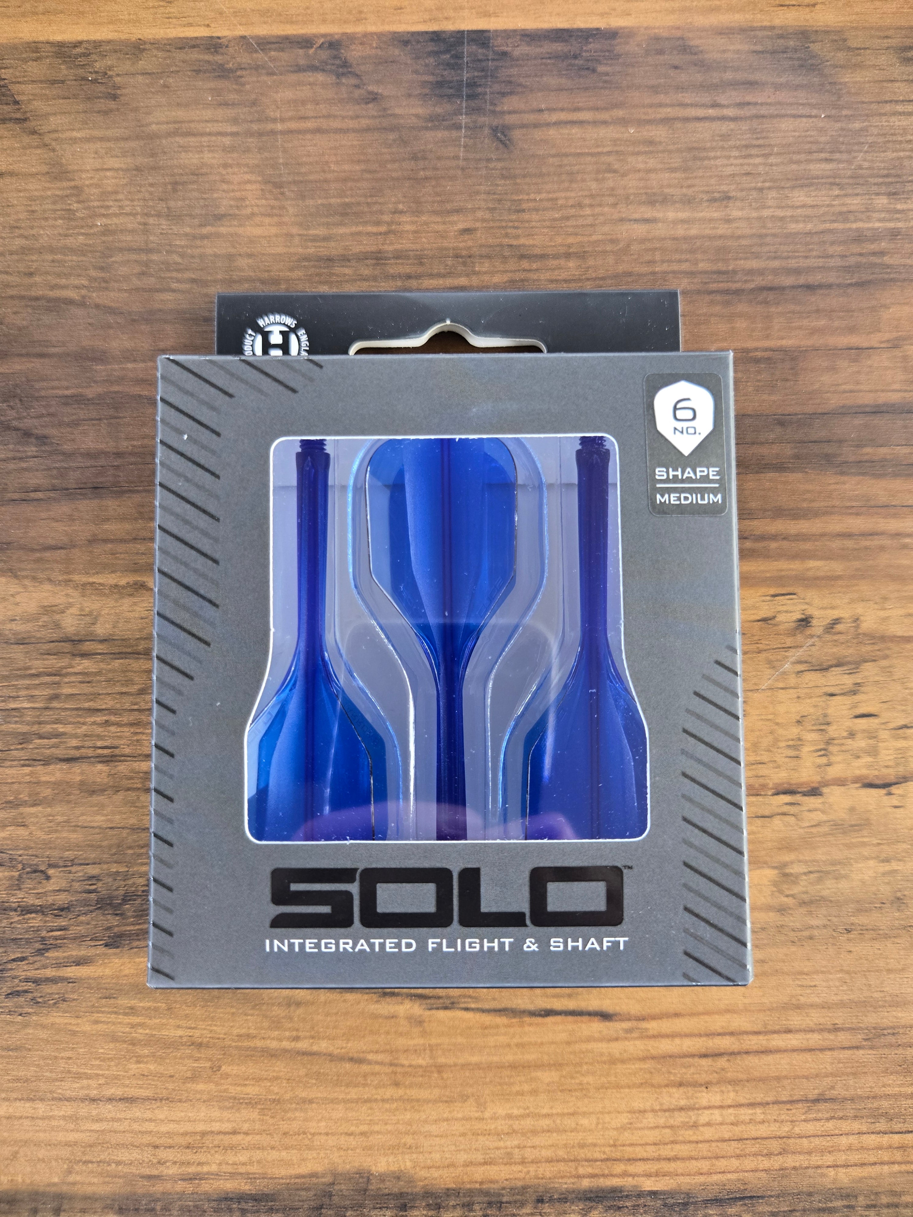 Harrows SOLO: Integrated Flight and Shaft - Black