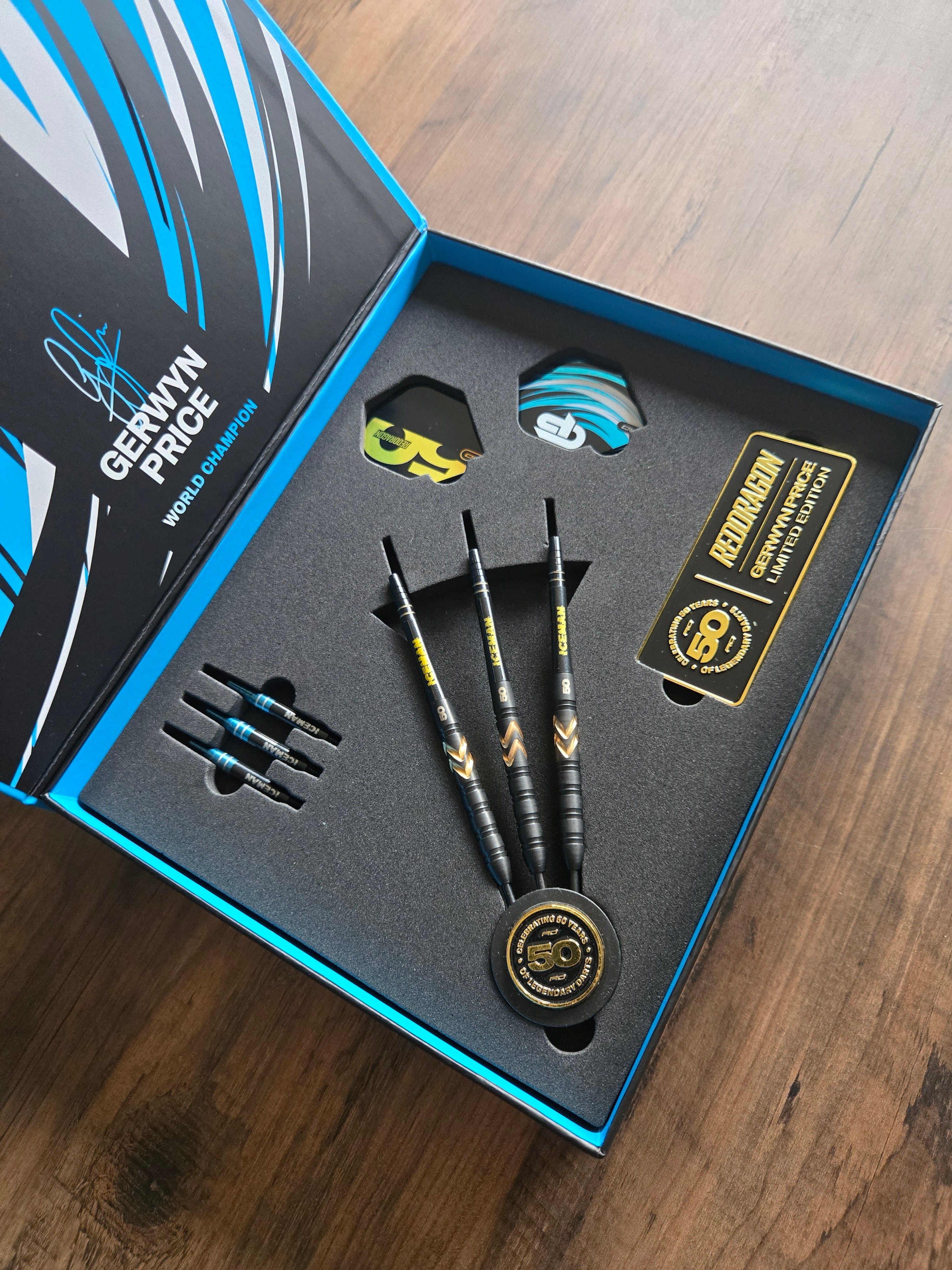Red Dragon Gerwyn Price - 50 Year Player Edition