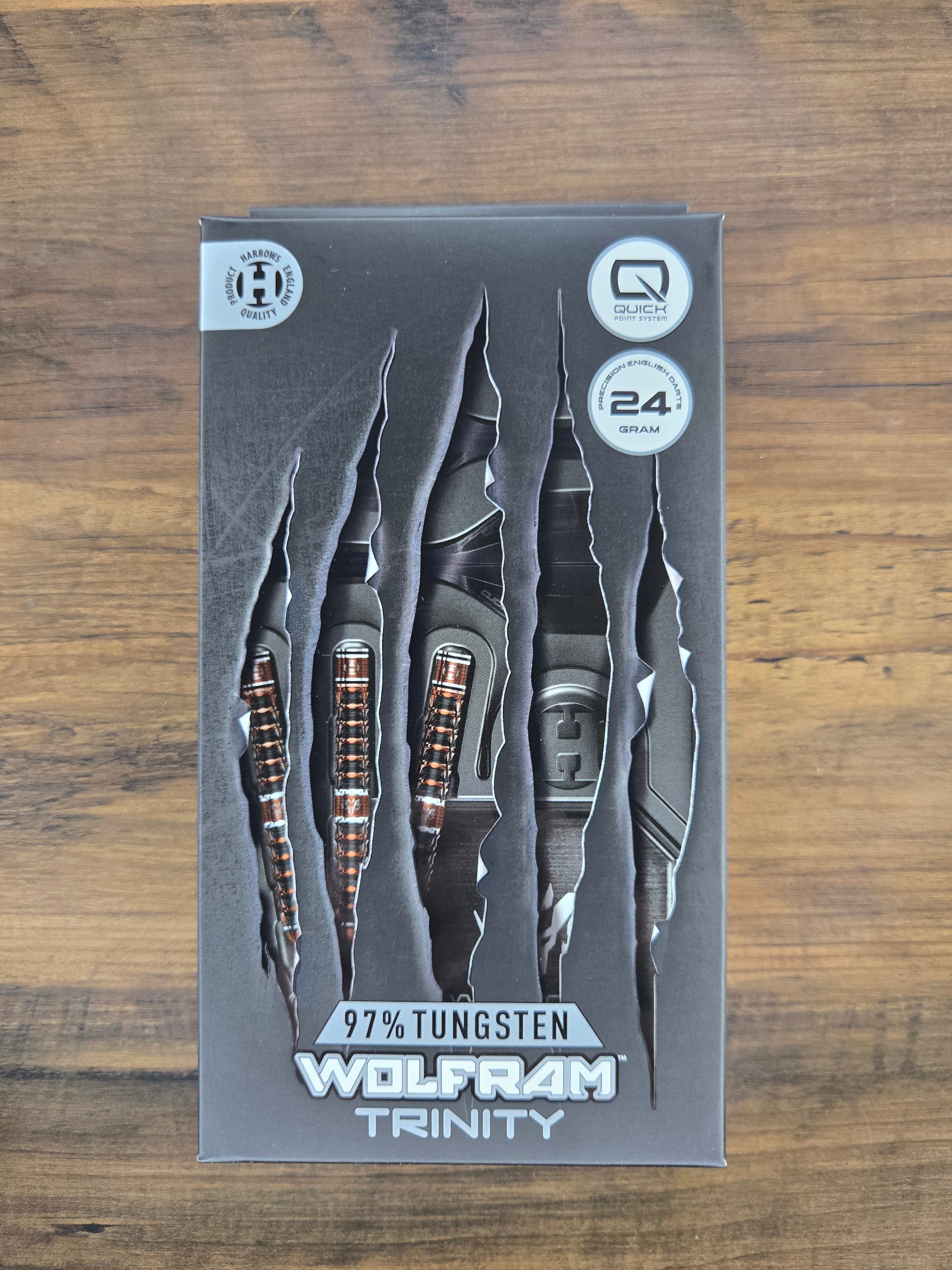 Harrows Wolfram Trinity 97% Quick Point Darts