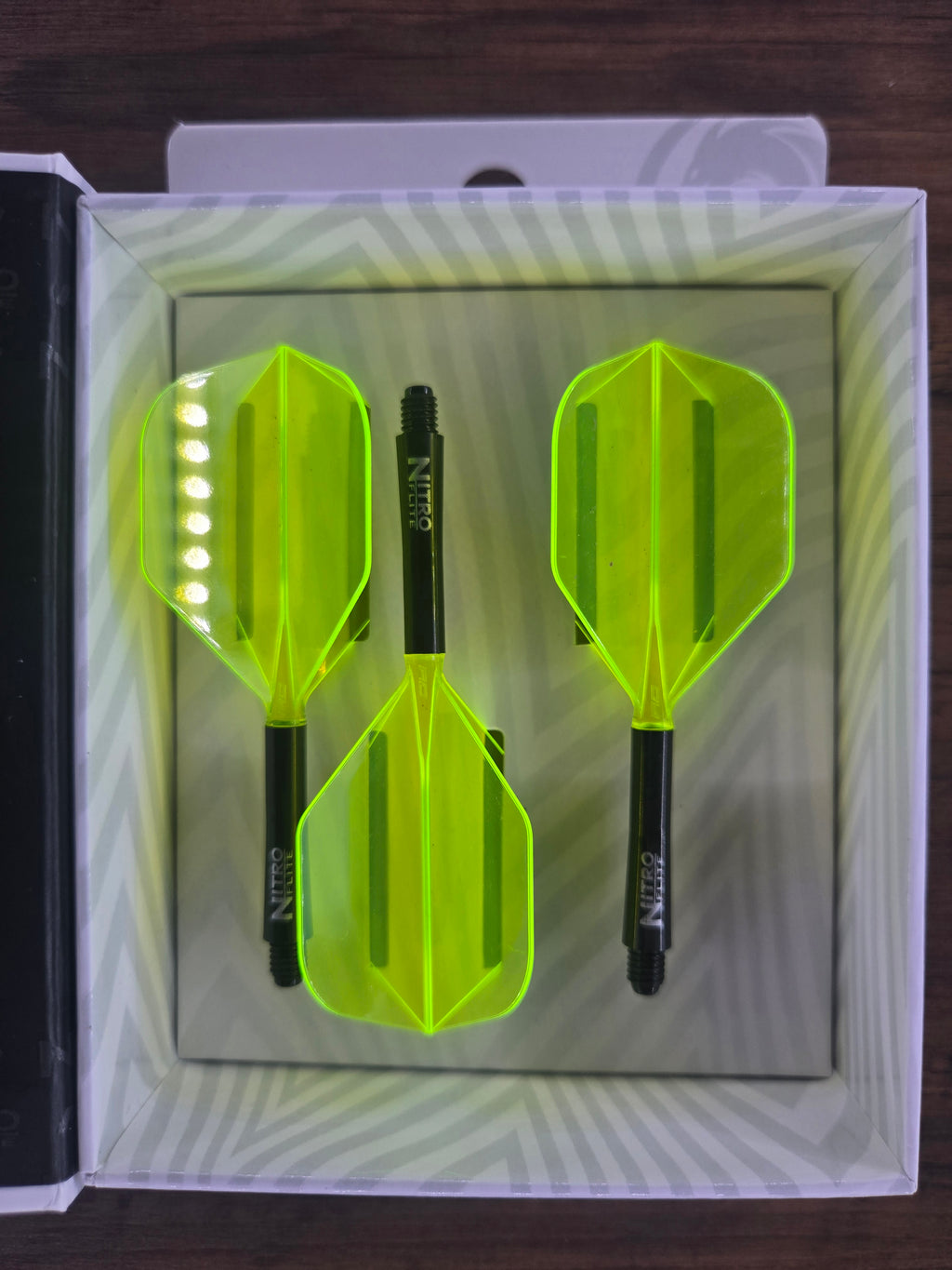 Red Dragon Nitro Flite - Medium - Yellow & Black