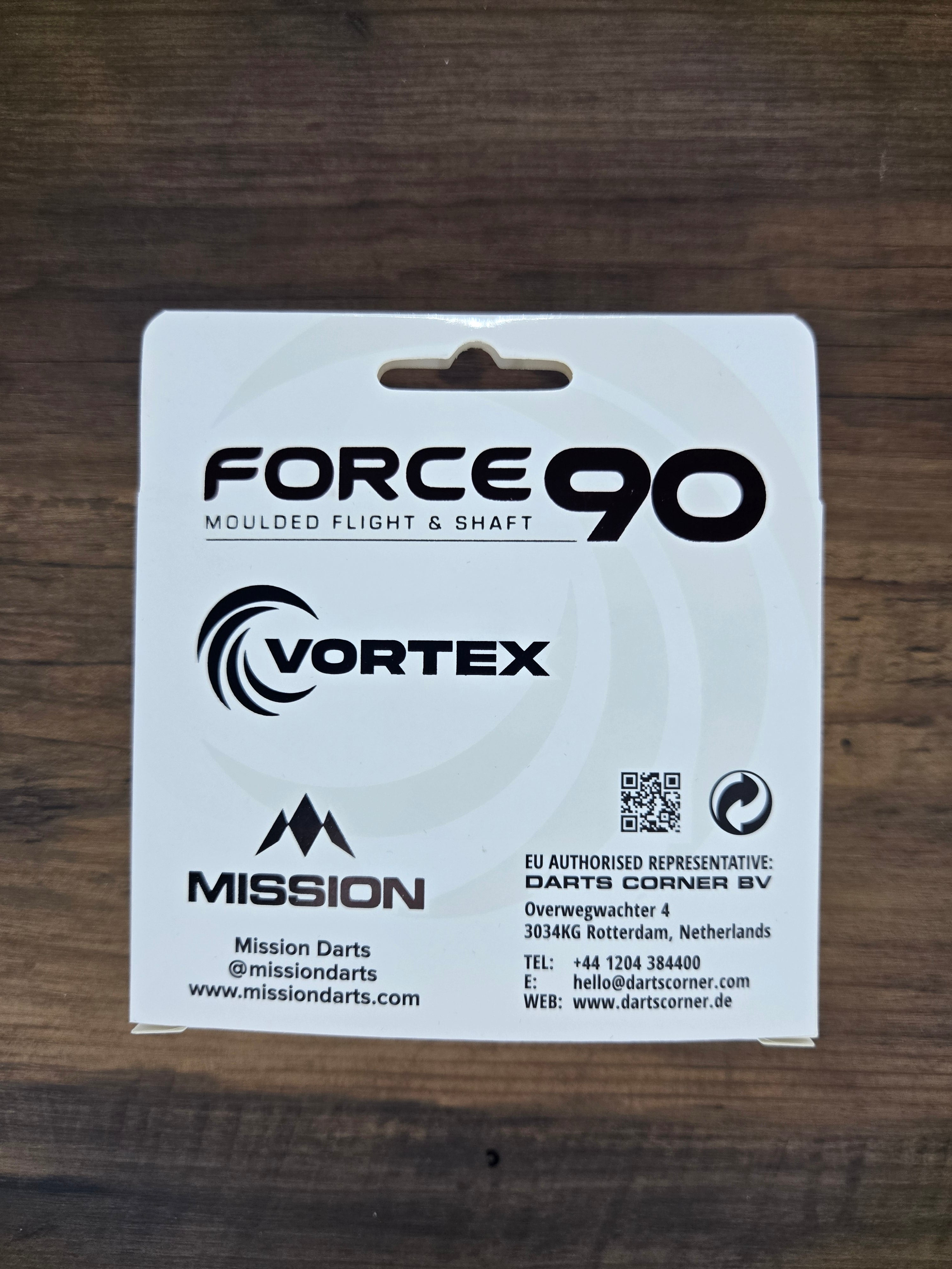 Mission Force 90 Vortex Kite - Medium - Black