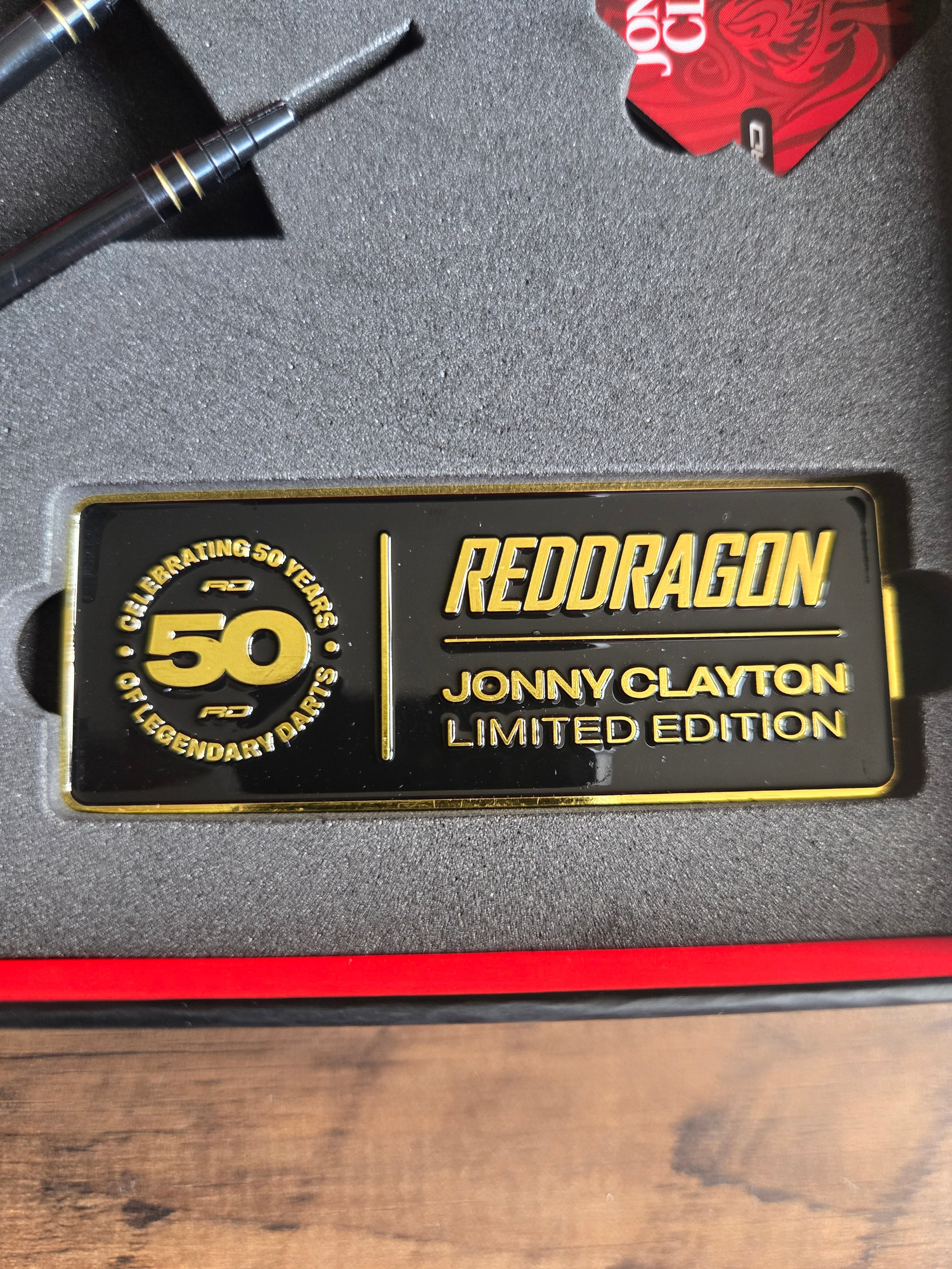 Red Dragon Jonny Clayton - 50 Year Player Edition