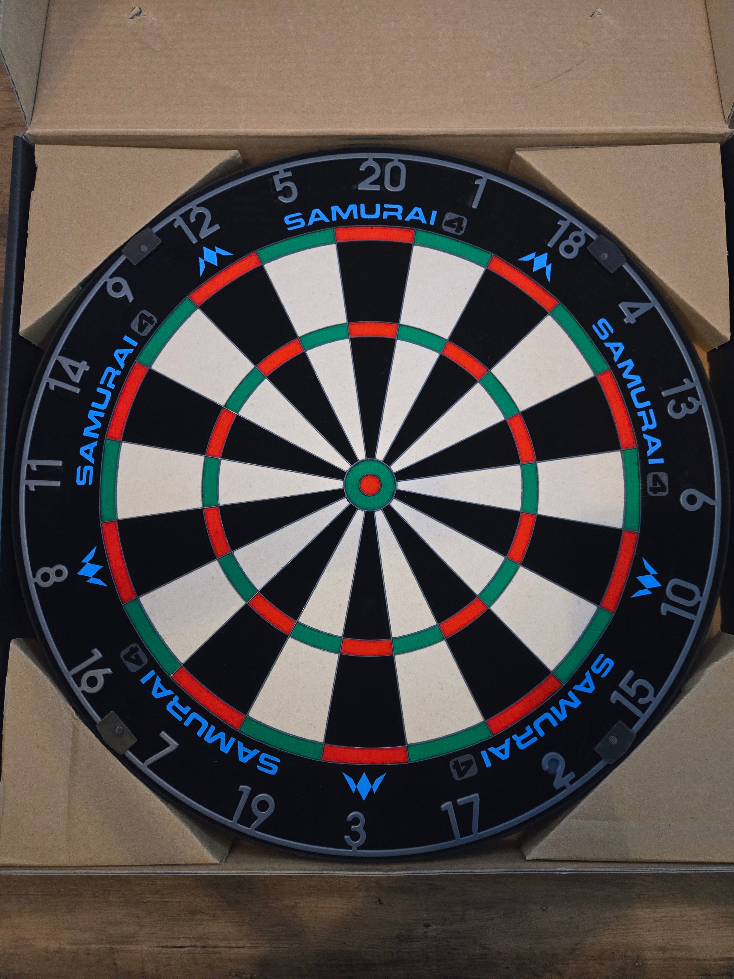 Mission Samurai 4 Dartboard - Graphite Grey Edition