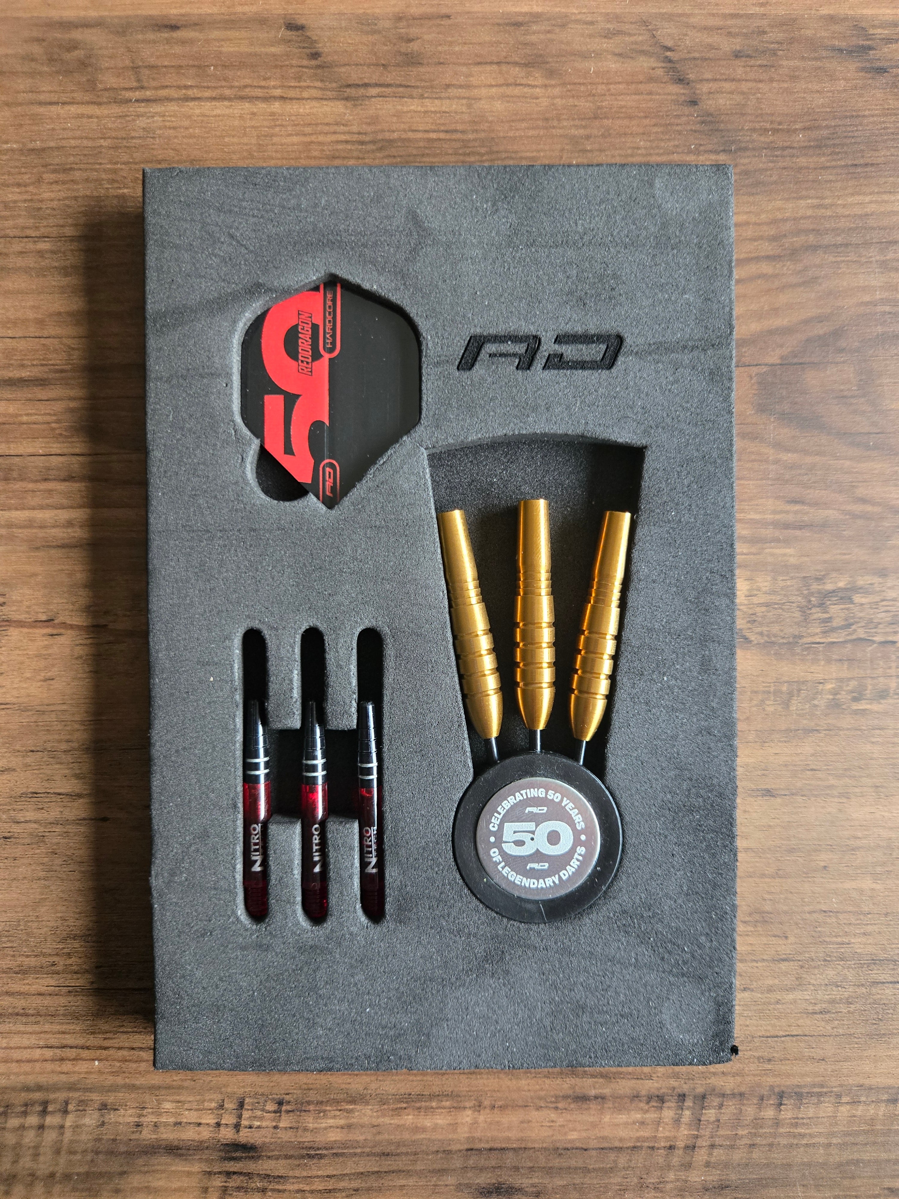 Red Dragon Golden Virgin 5 Darts
