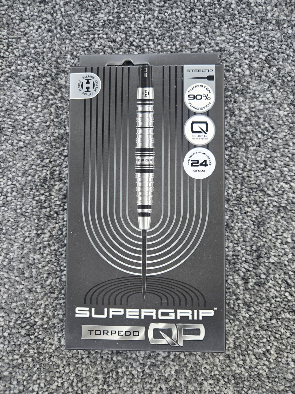 Harrows Supergrip Quick Point Torpedo Darts