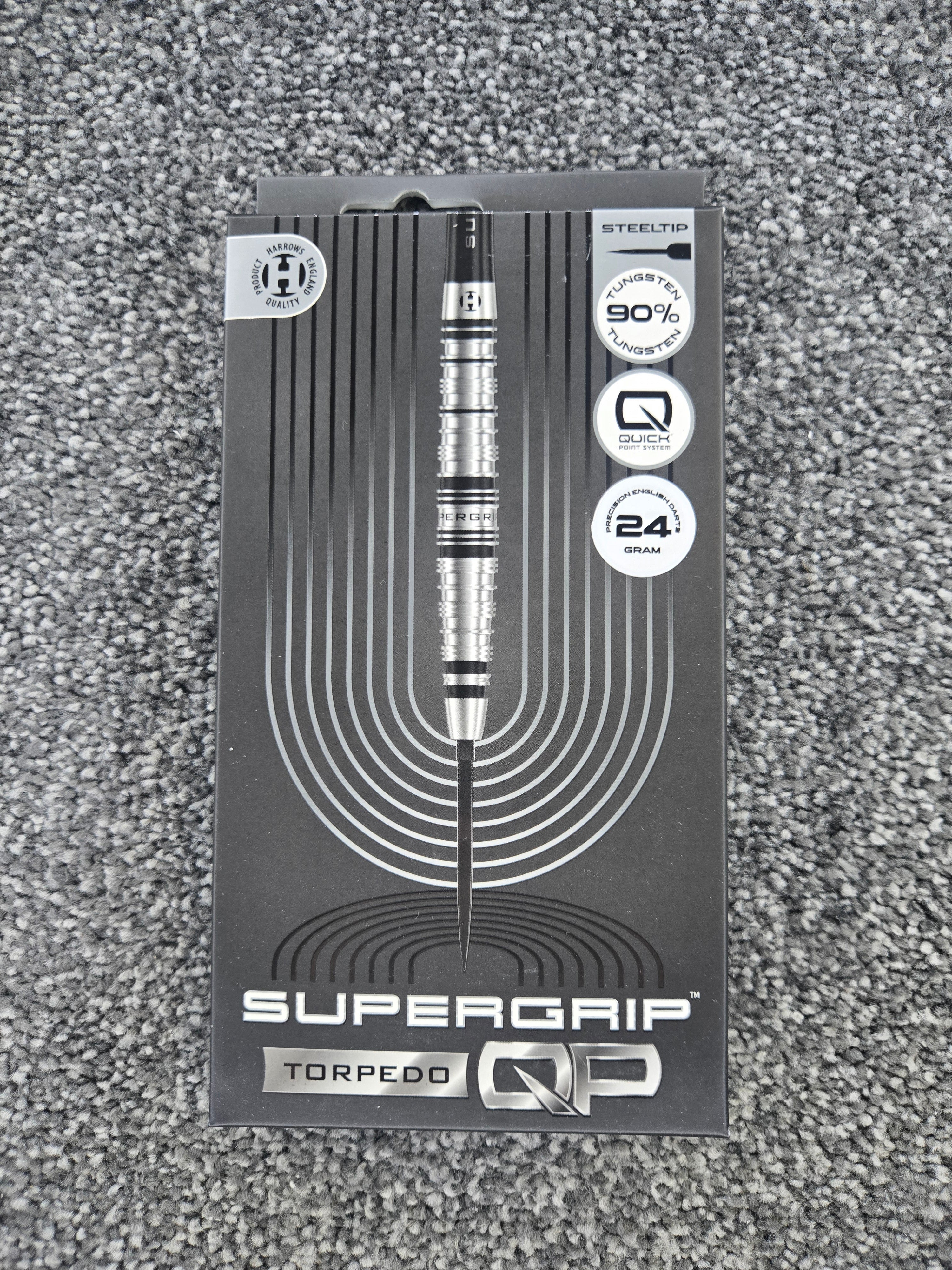 Harrows Supergrip Quick Point Torpedo Darts