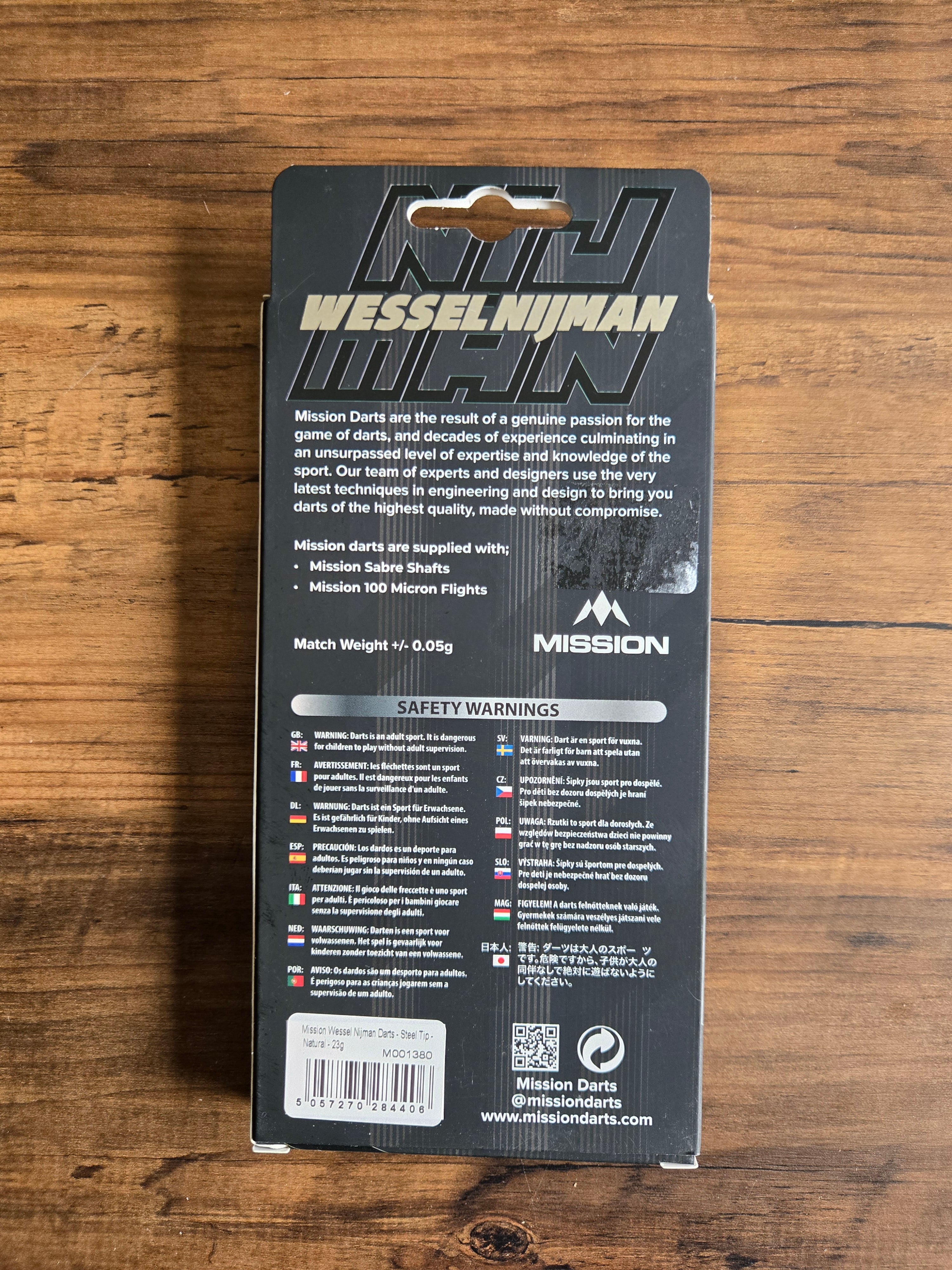 Mission Wessel Nijman Darts