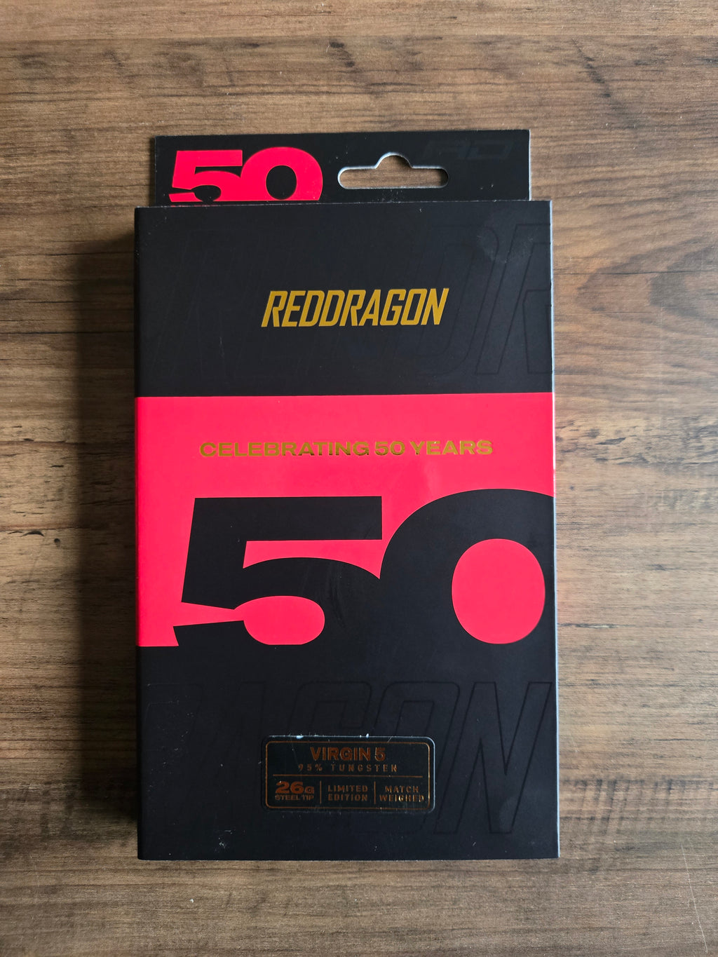 Red Dragon Golden Virgin 5 Darts