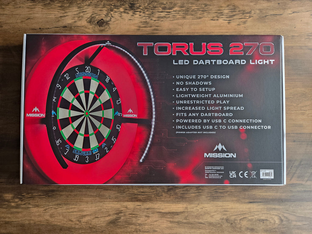 Mission Torus 270 - Dartboard Lighting