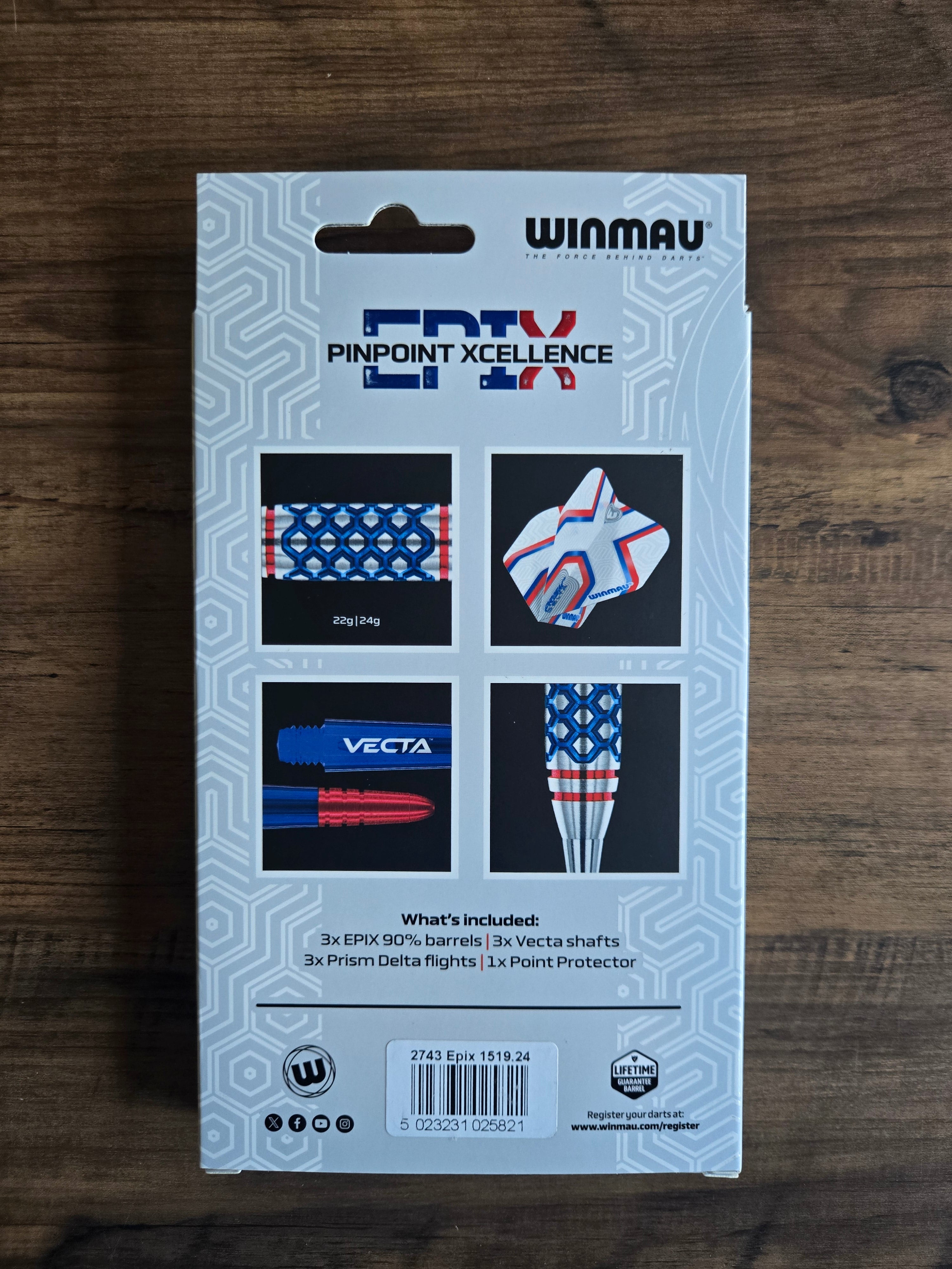 Winmau Epix Darts
