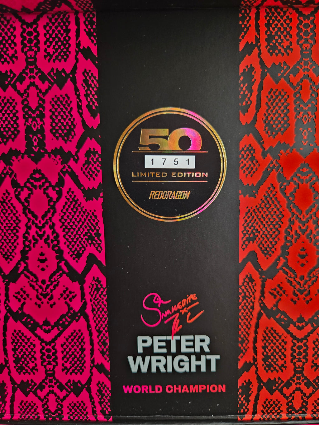 Red Dragon Peter Wright - 50 Year Player Edition