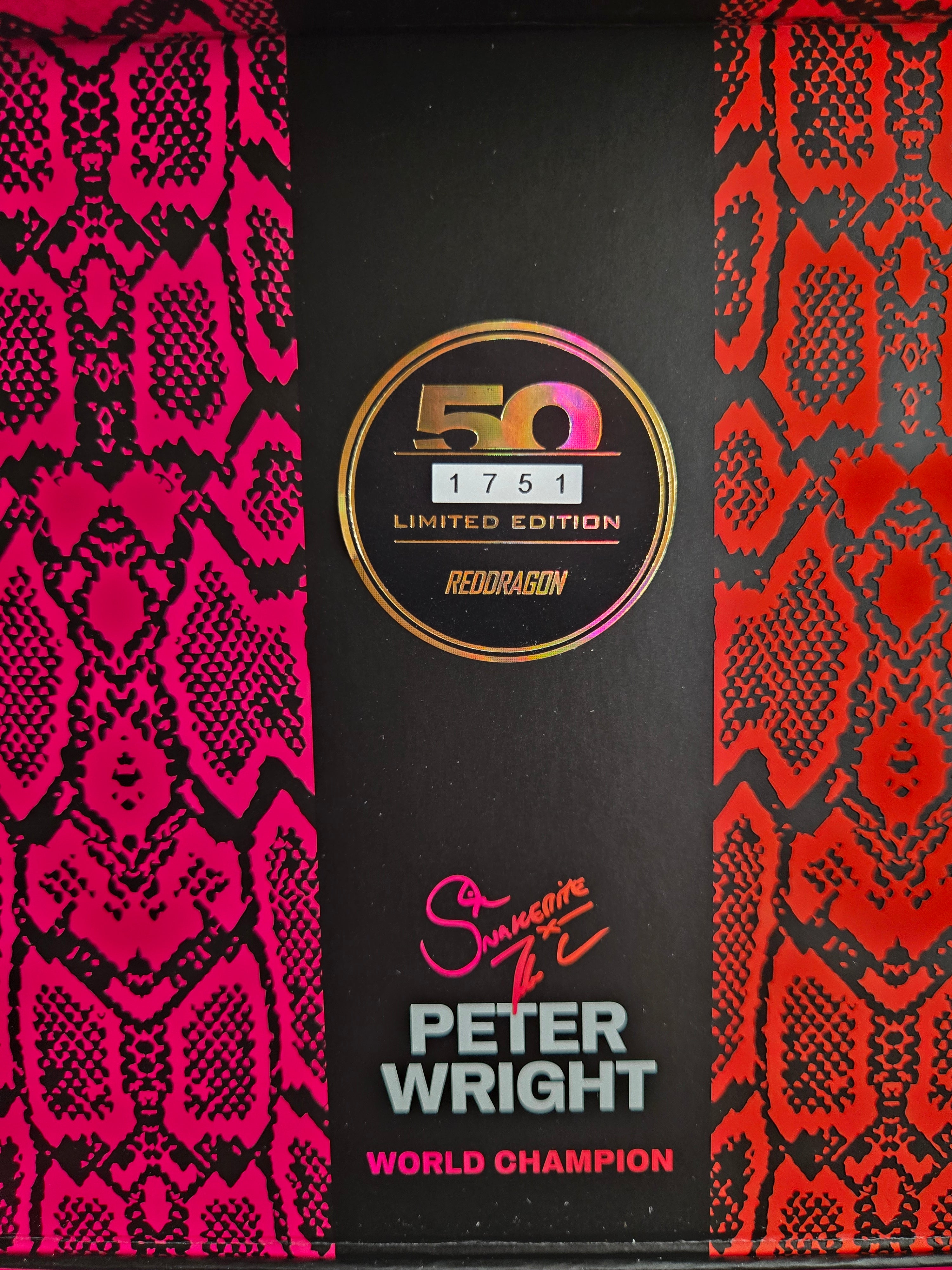 Red Dragon Peter Wright - 50 Year Player Edition