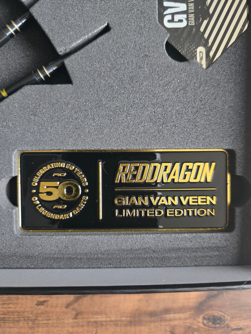 Red Dragon Gian Van Veen - 50 Year Player Edition