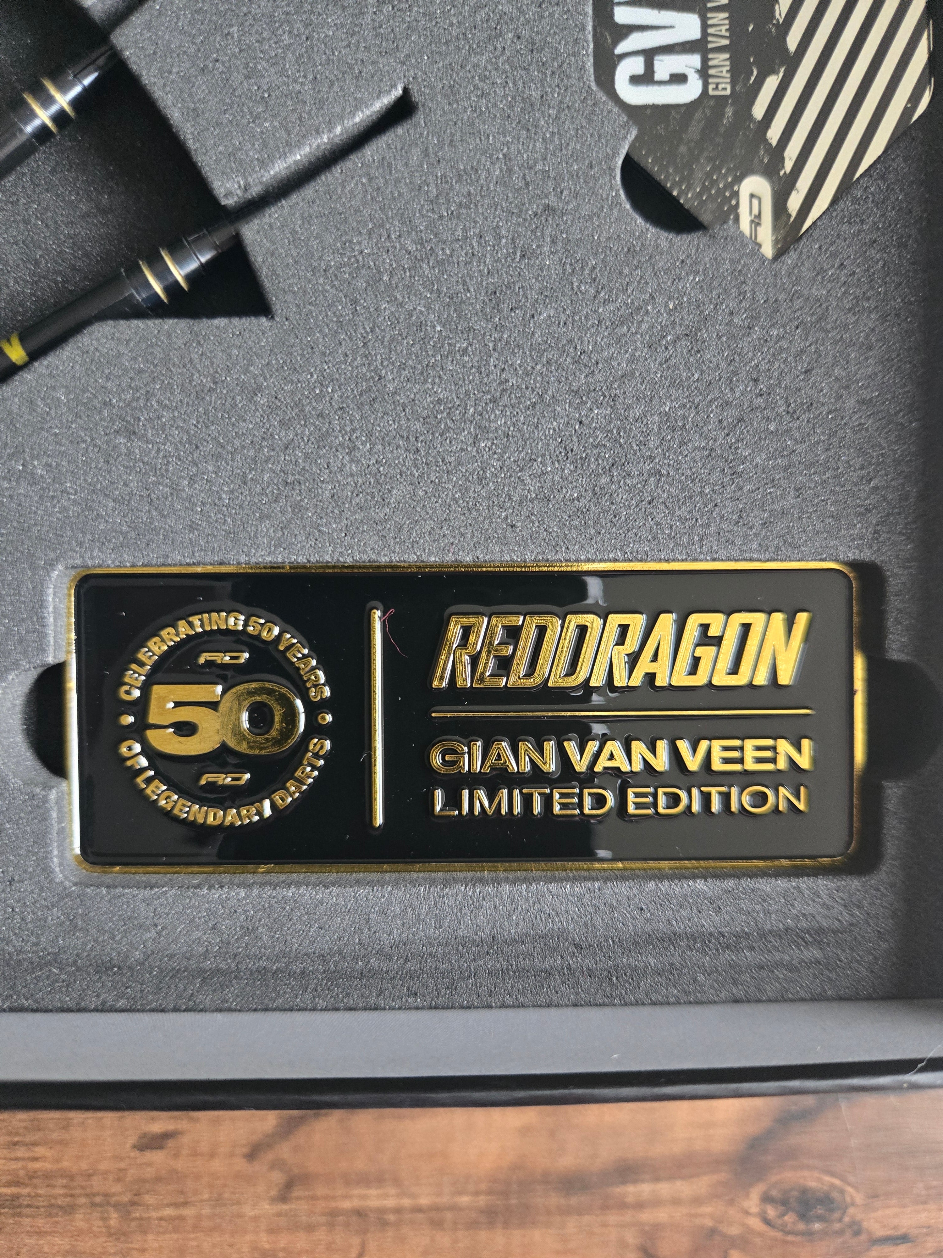 Red Dragon Gian Van Veen - 50 Year Player Edition