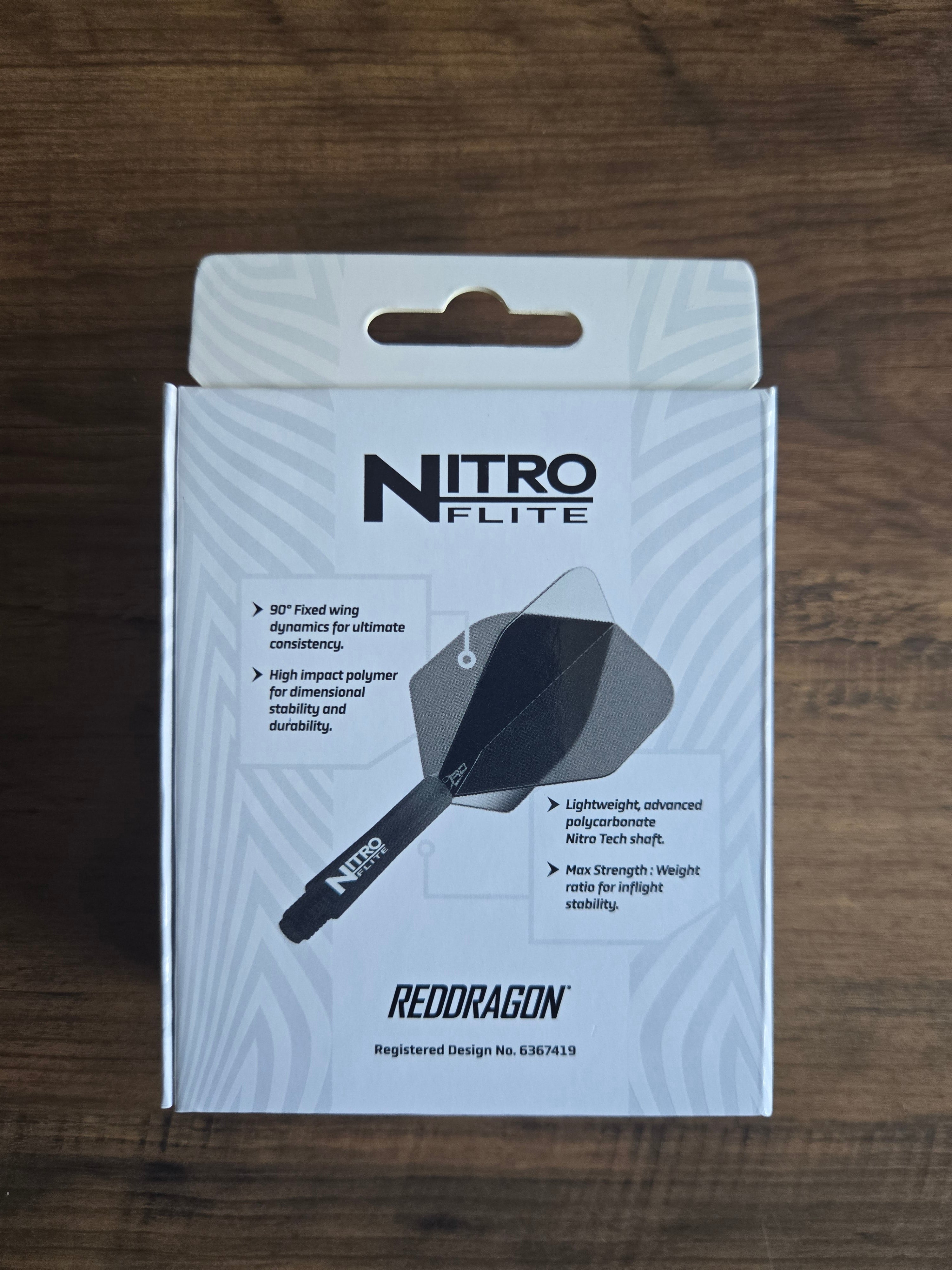 Red Dragon Nitro Flite - Medium - Black & Black
