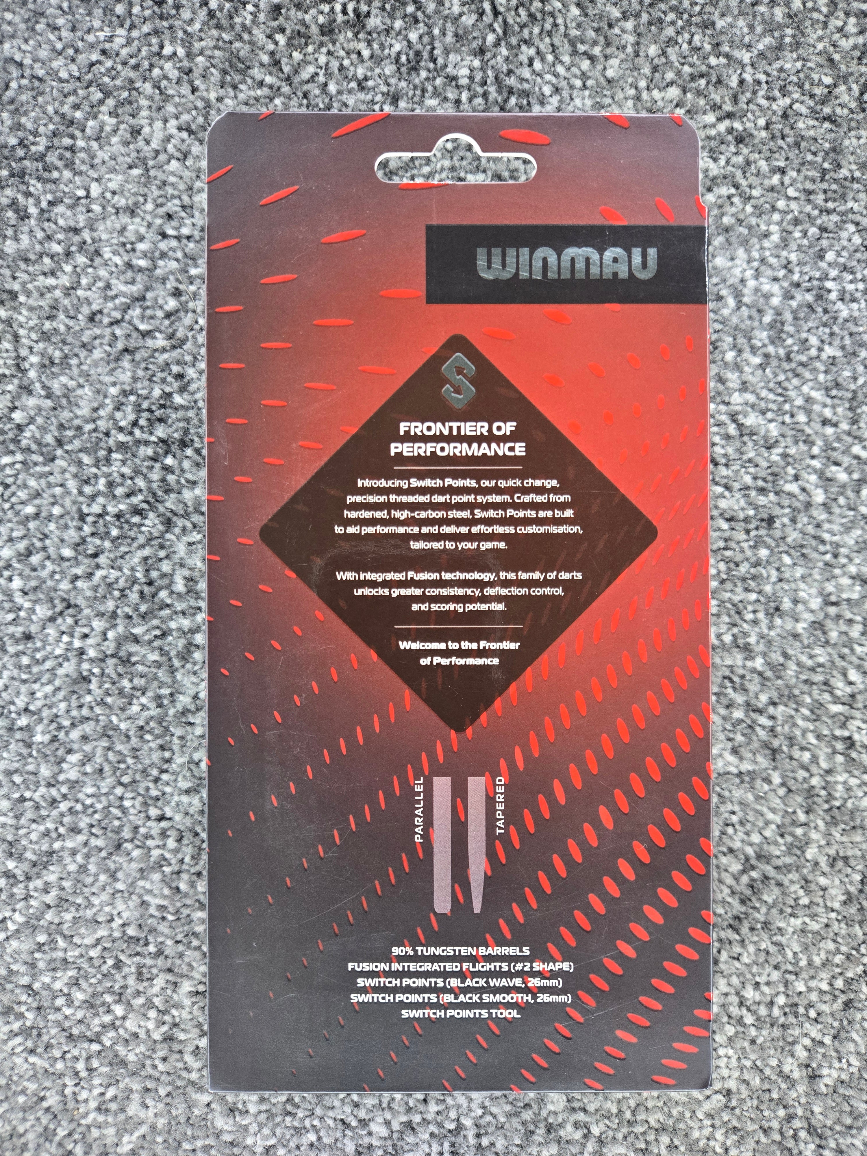 Winmau Fornax Switch Point Parallel Darts