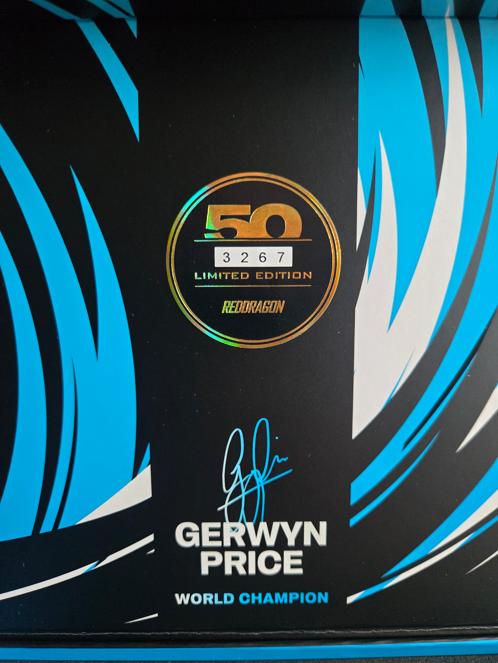Red Dragon Gerwyn Price - 50 Year Player Edition