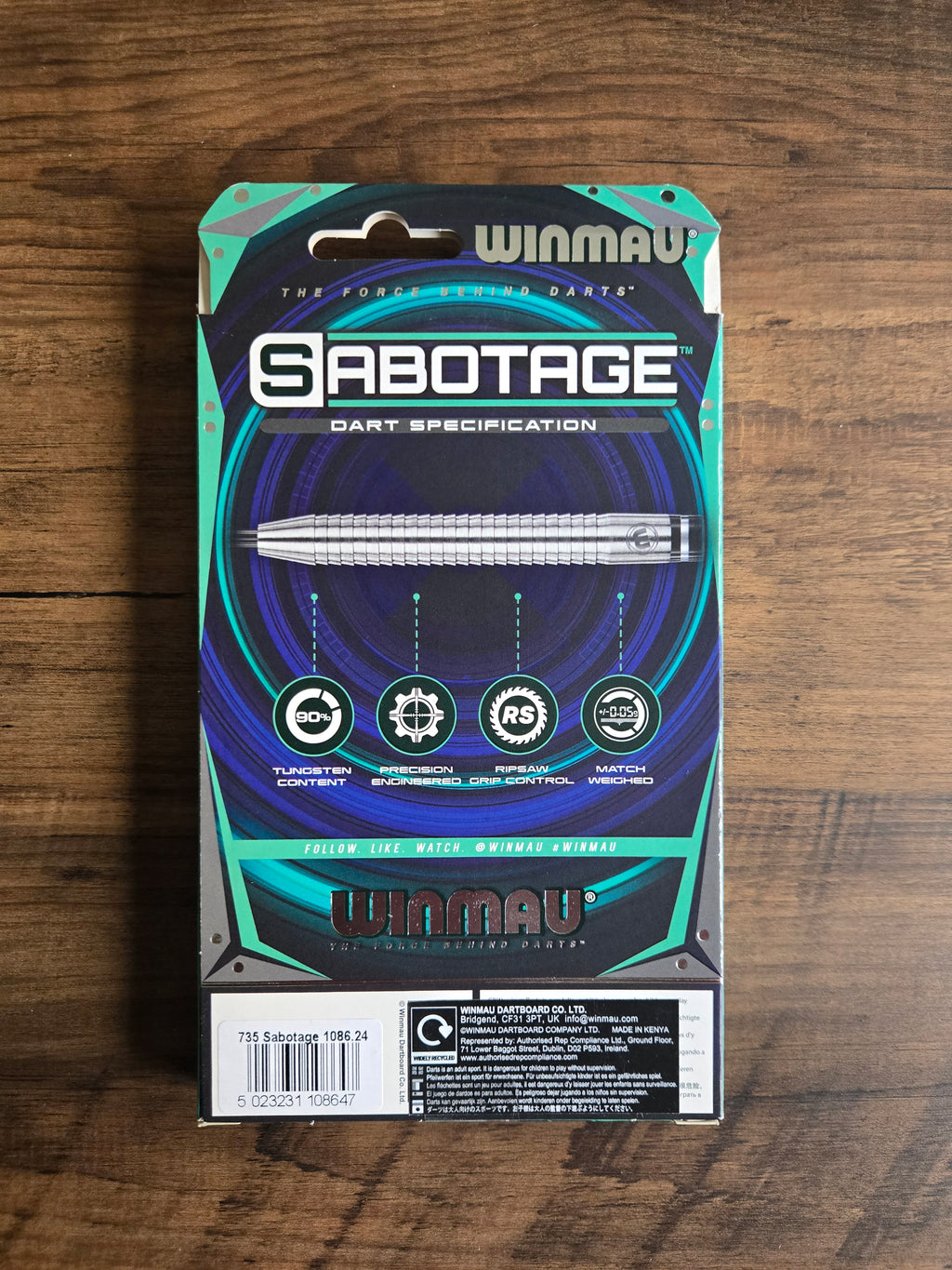Winmau Sabotage Darts