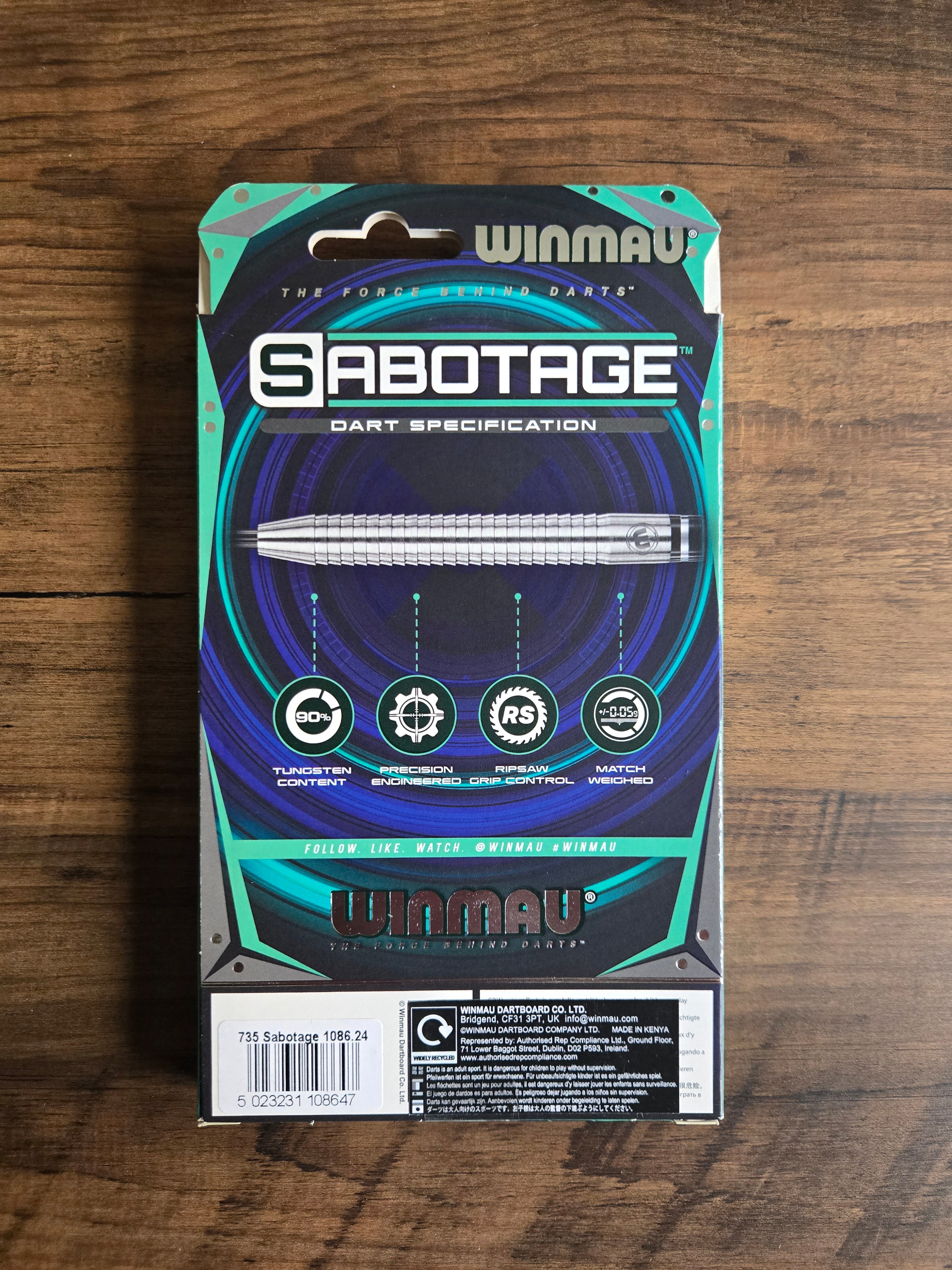 Winmau Sabotage Darts