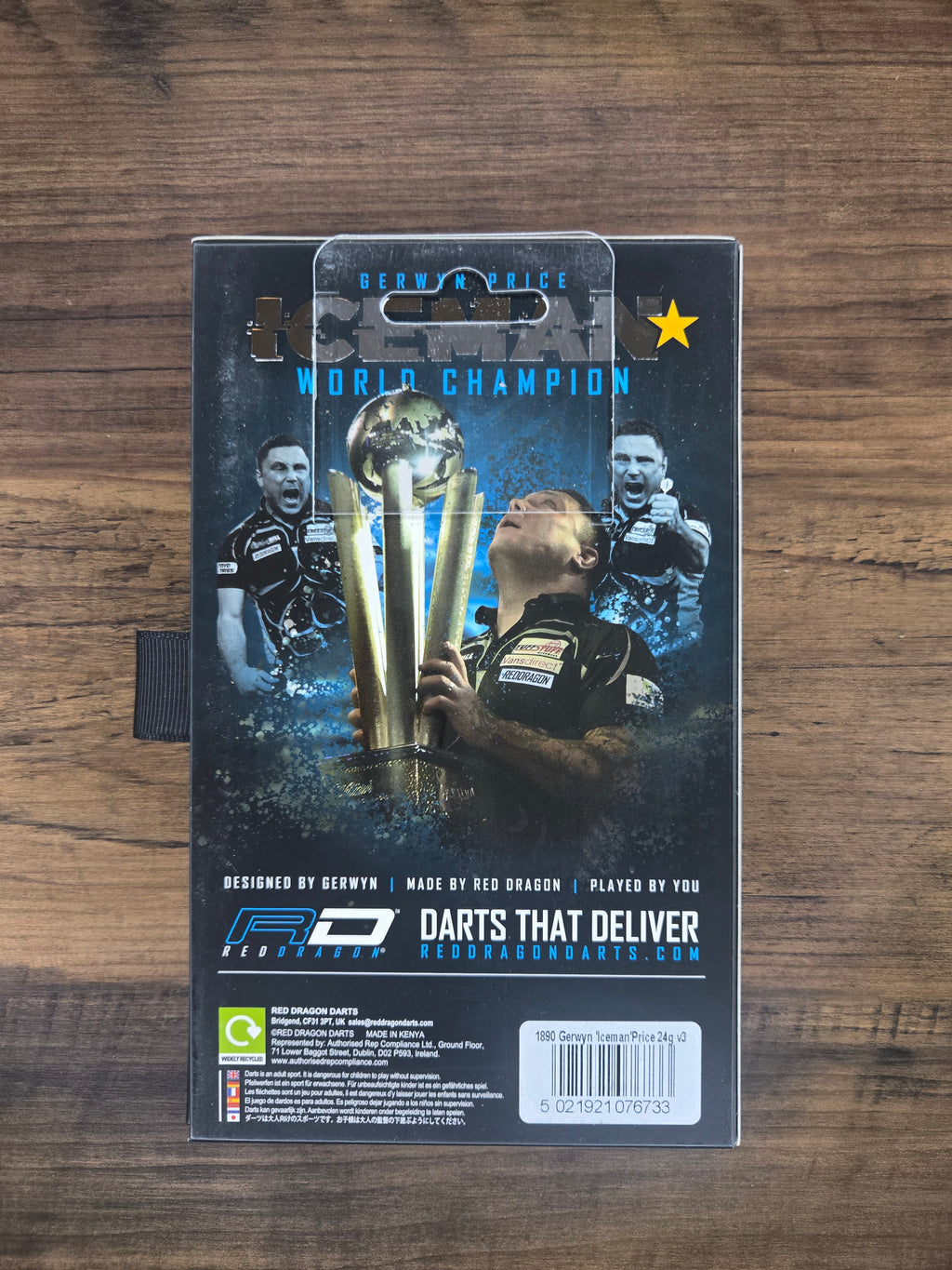 Red Dragon Gerwyn Price Blue Originals Darts