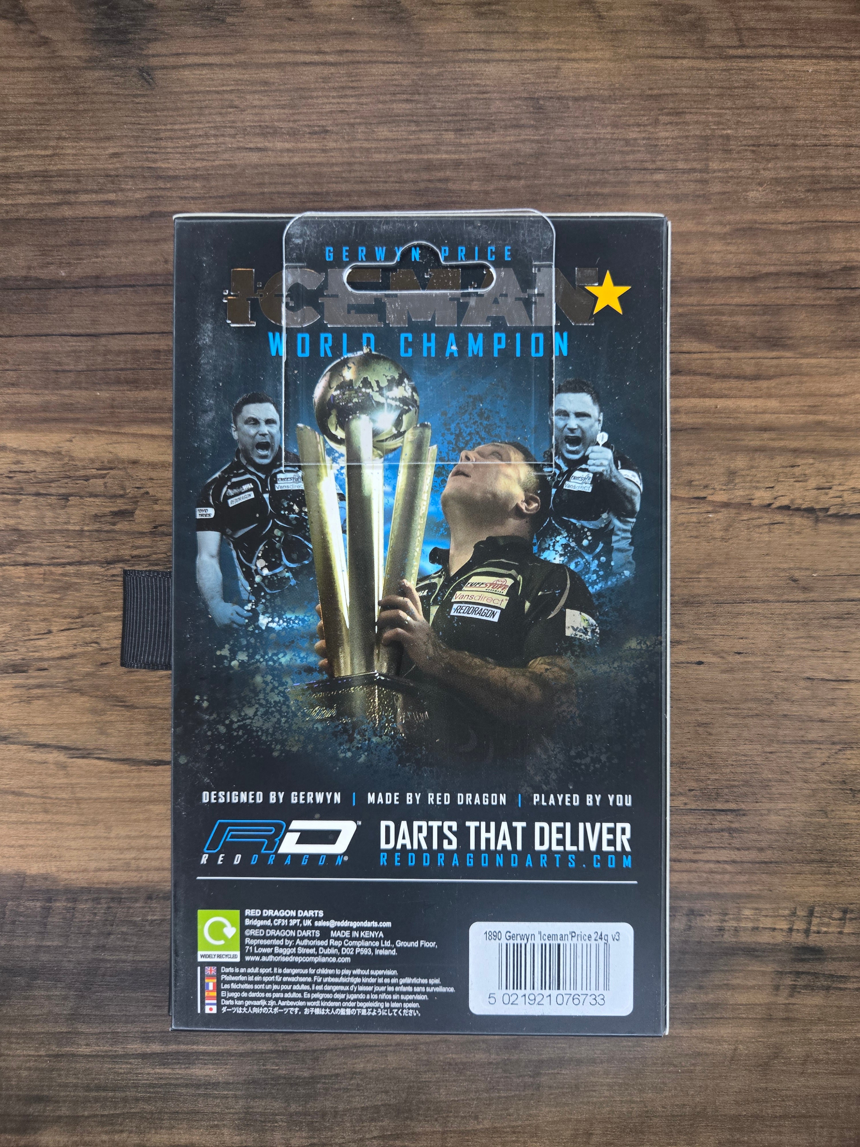 Red Dragon Gerwyn Price Blue Originals Darts