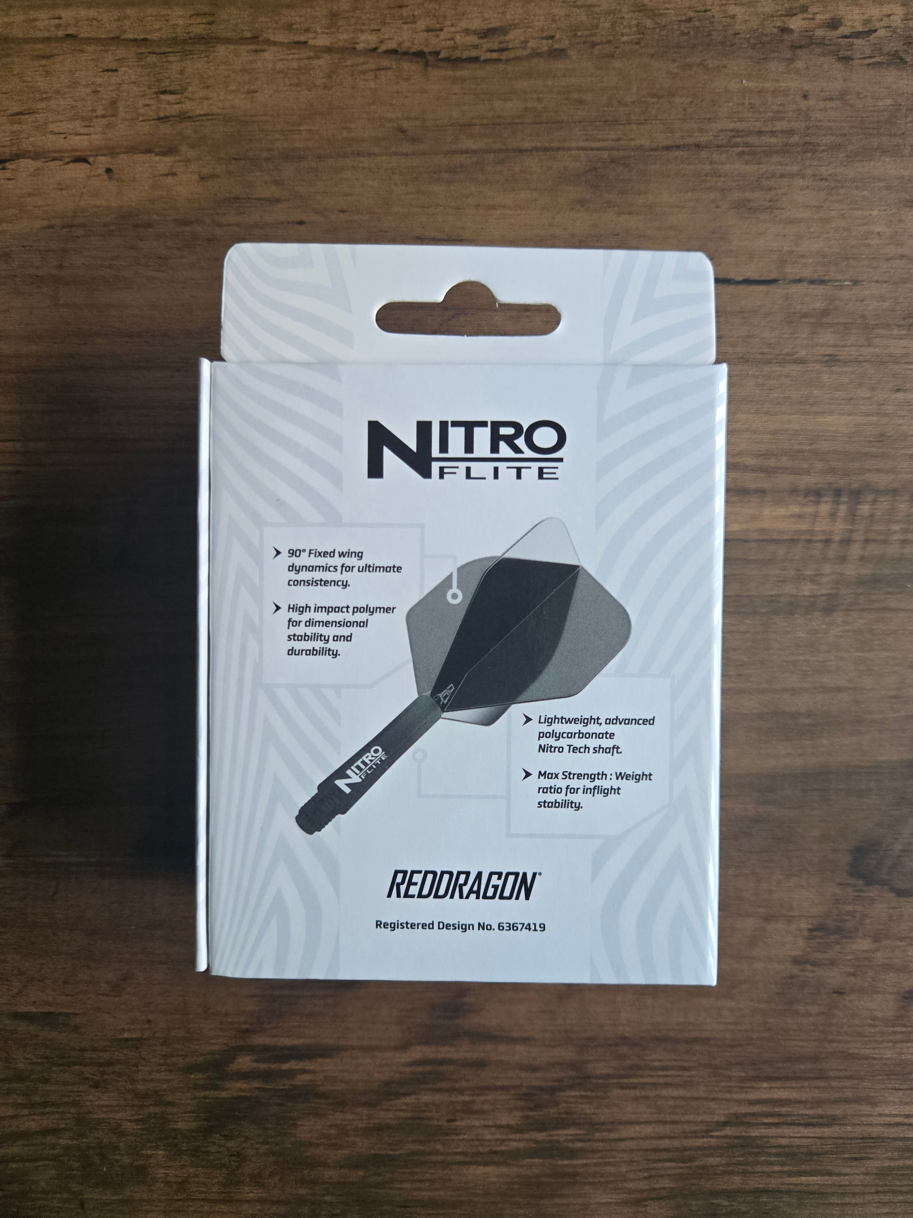 Red Dragon Nitro Flite - Medium - Red & Black